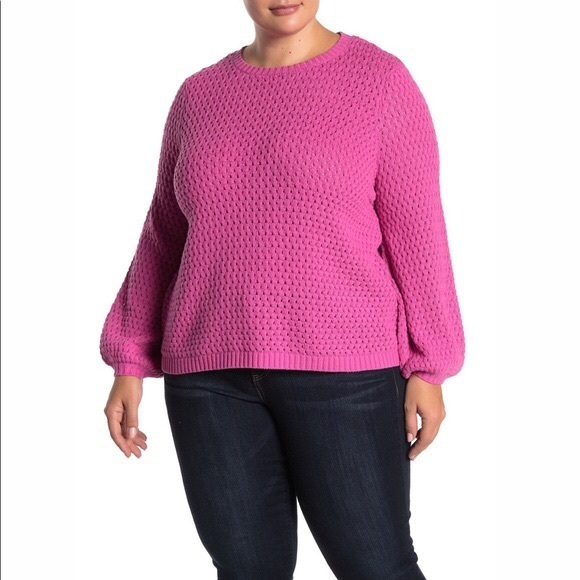 NWT 14th & Union | Popcorn Knit Sweater - Picture 2 of 5